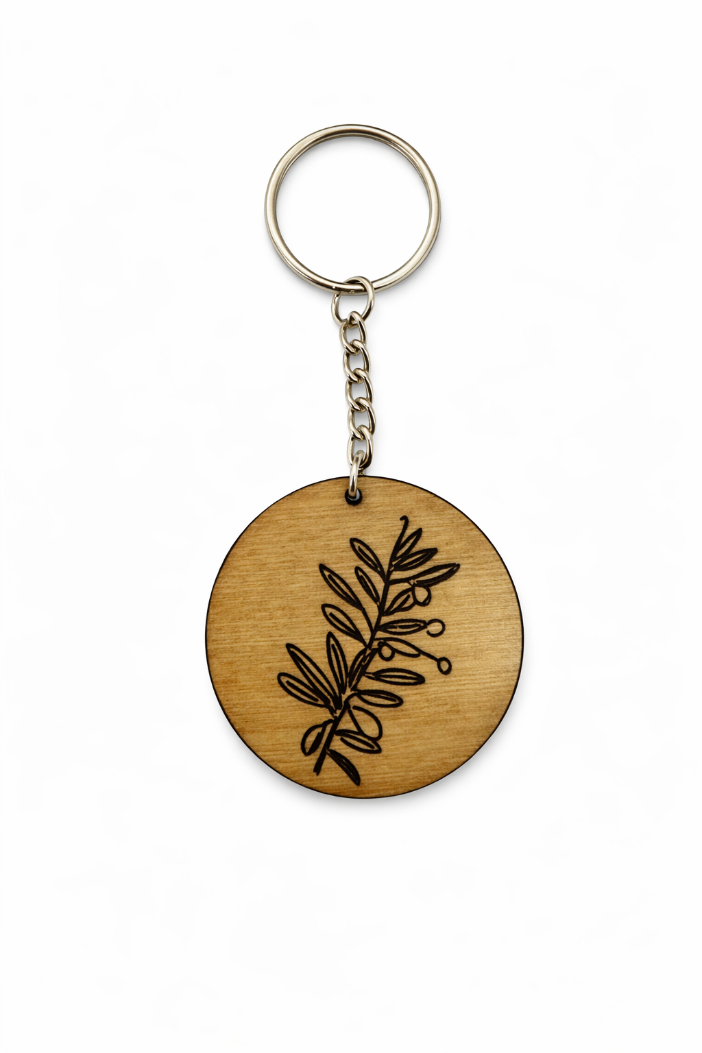 Olive Branch Keychain
